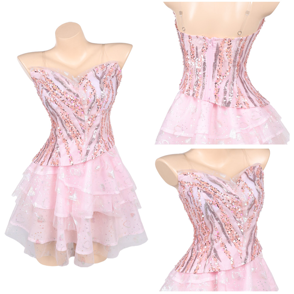 Cosplay Floating Prop - Fantasia de Cosplay Glinda com Varinha