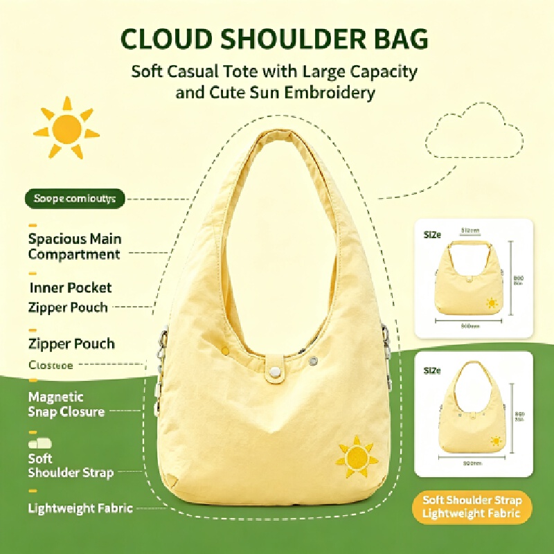 Cosplay Prop Works - Shukiku Bolsa de ombro leve feminina,