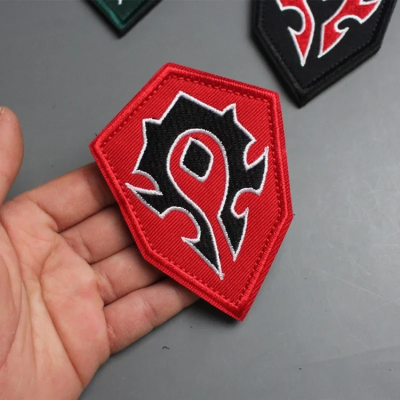 Velcro Hook Loop - Aliança tribo moral emblema bordado gancho
