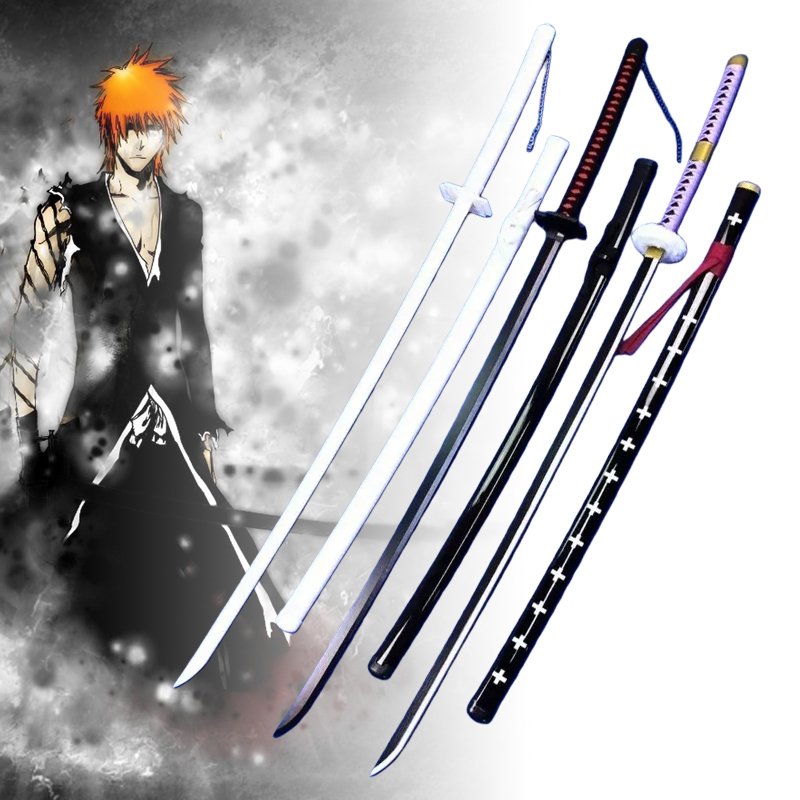 Cosplay Prop Katana - Espada kurosaki ichigo katana, 55 polegadas,