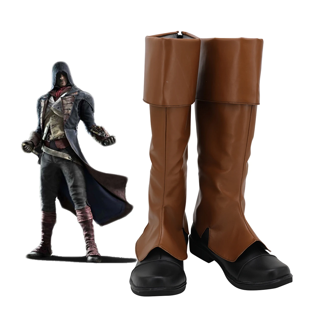 Bloodborne Cosplay Prop - Arno Victor Dorian Botas Cosplay Sapatos