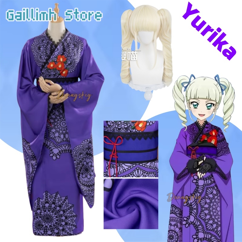 Aikatsu! Yurika tooudou yukata - Cosplay Prop Pattern avaliação e preço
