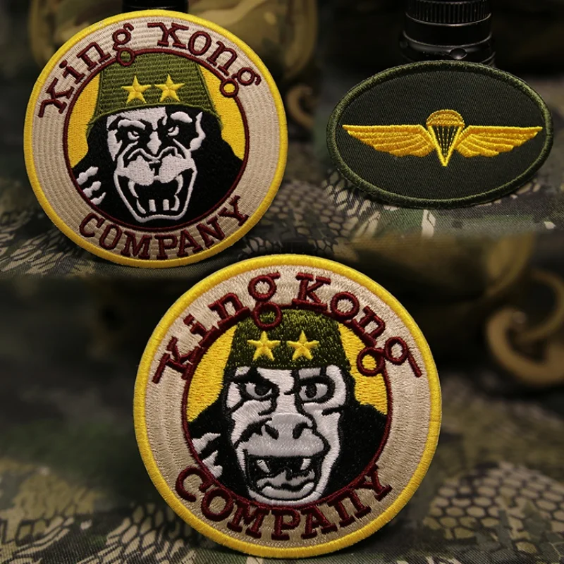 King kong táxi driver emblema  - Velcro Hook Loop avaliação e preço