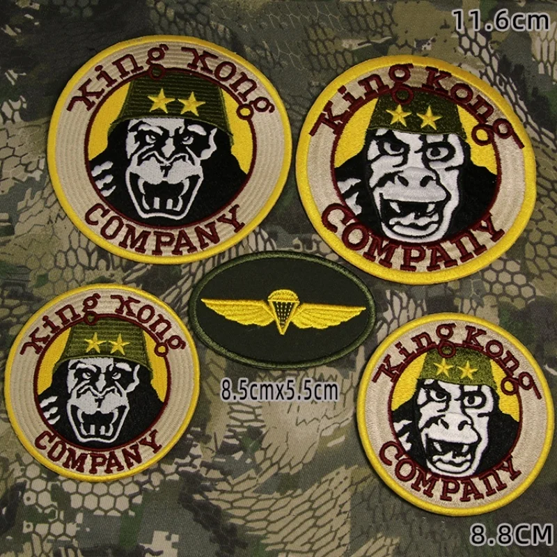 King kong táxi driver emblema  - Velcro Hook Loop avaliação e preço