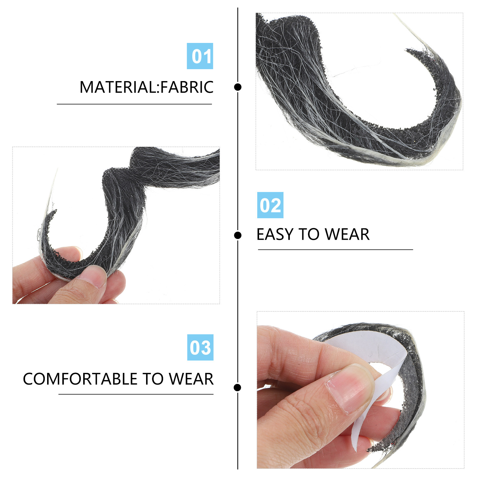 Barba Falsa Realista e Bigode  - Easy Cosplay Prop avaliação e preço