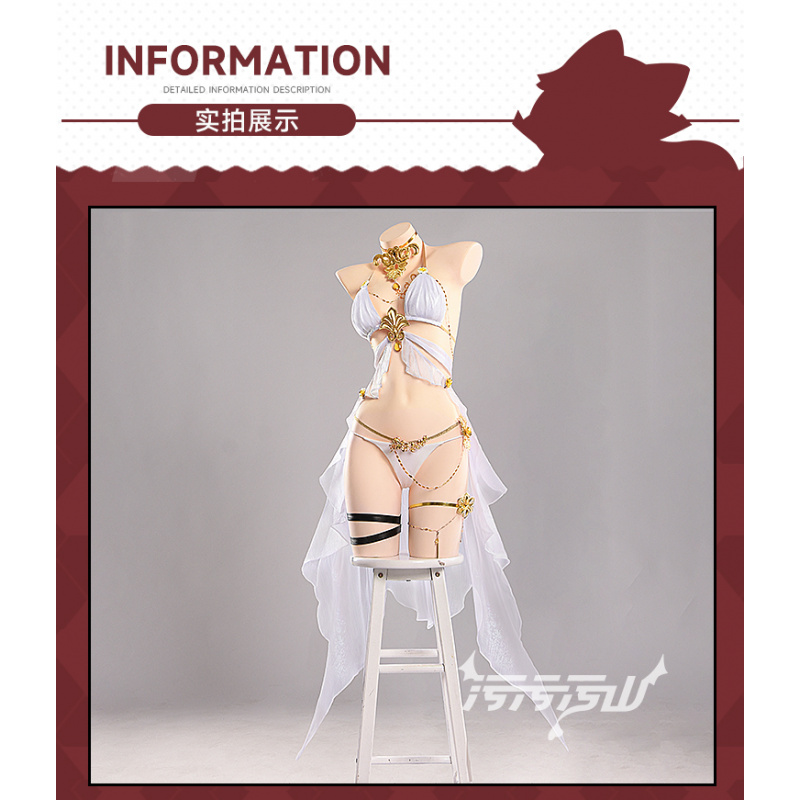 Biquíni sexy feminino, acessór - Cosplay Prop Making avaliação e preço