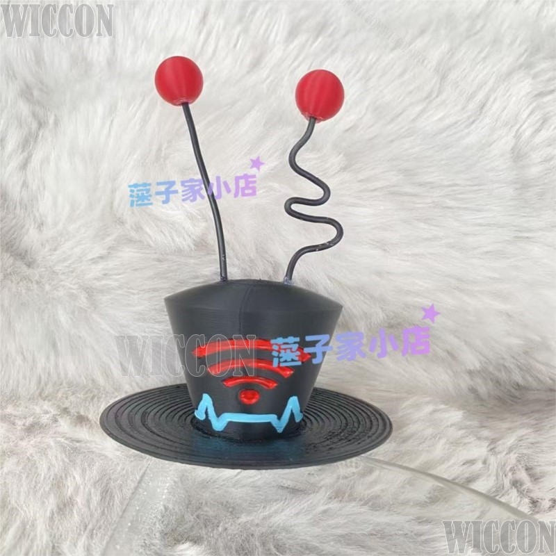 Vox chapéu preto anime hassbin - Cosplay Prop 3D Print Settings avaliação e preço