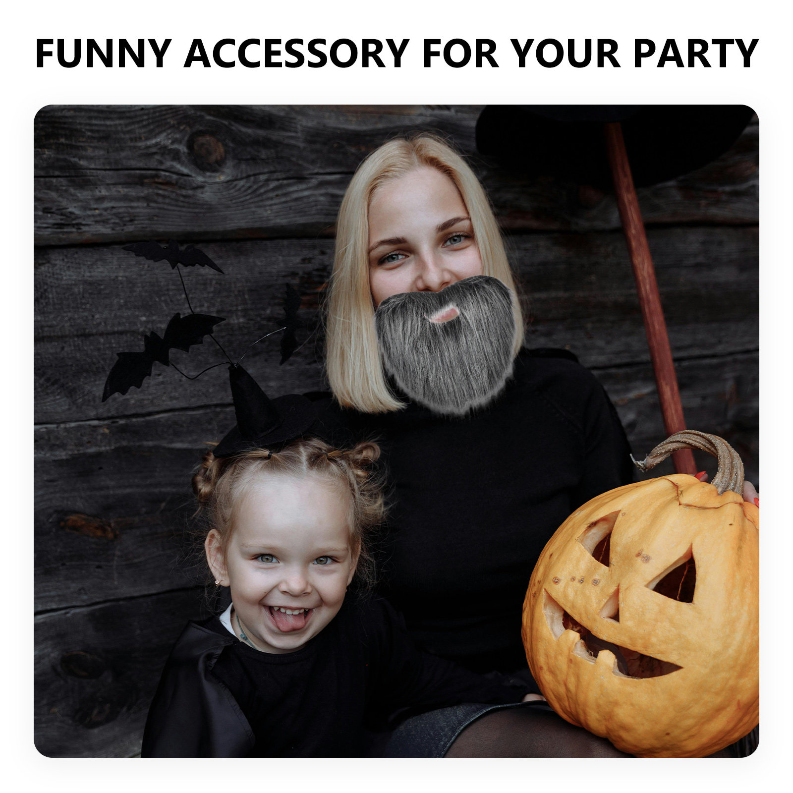 Bigode e barba falsos realista - Easy Cosplay Prop avaliação e preço