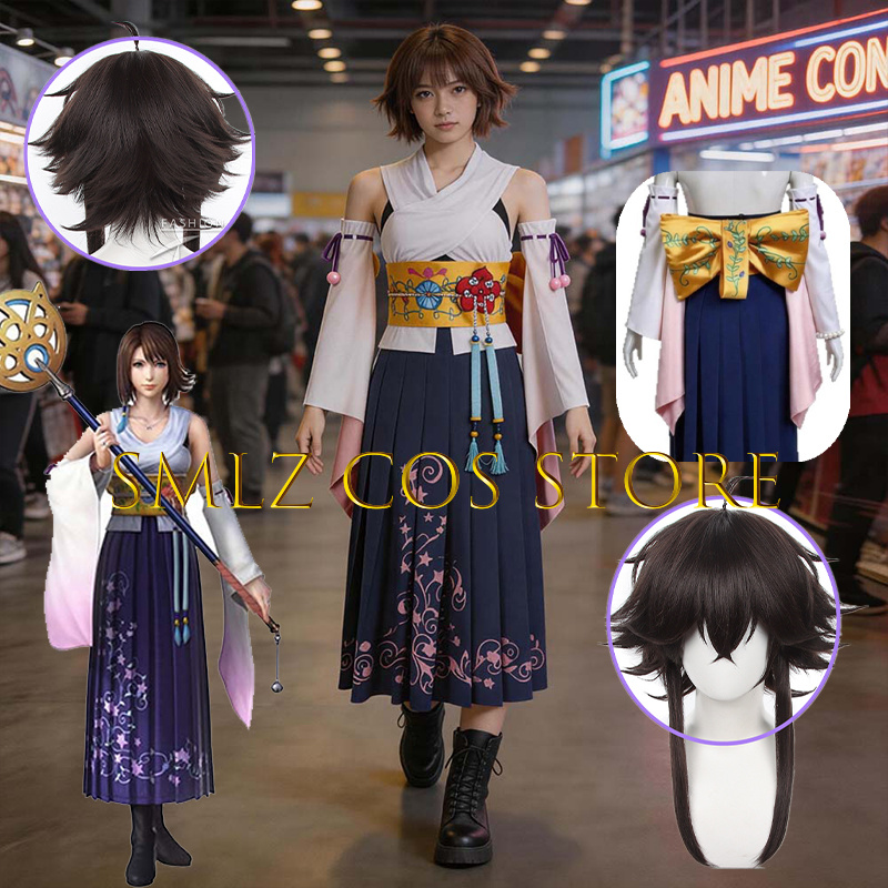 Fantasia Cosplay Yuna FF10 X S - Cosplay Prop Making avaliação e preço