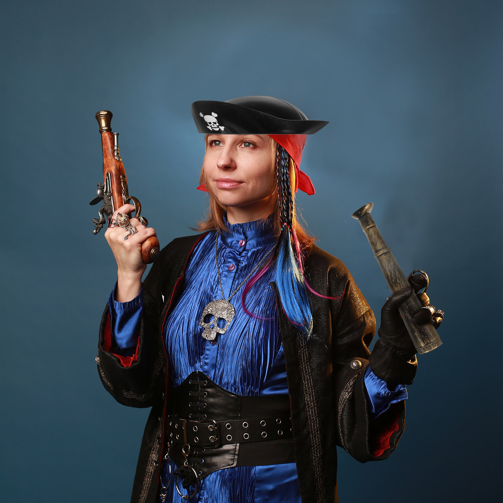 Kit de Fantasia de Pirata, Fác - Easy Cosplay Prop avaliação e preço