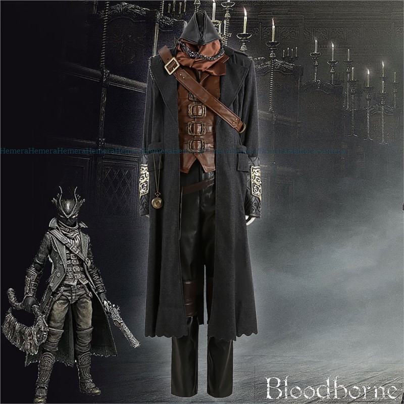 Cos anime jogos papéis Gehrman - Bloodborne Cosplay Prop avaliação e preço