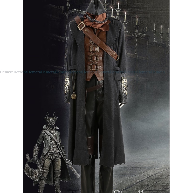 Cos anime jogos papéis Gehrman - Bloodborne Cosplay Prop avaliação e preço