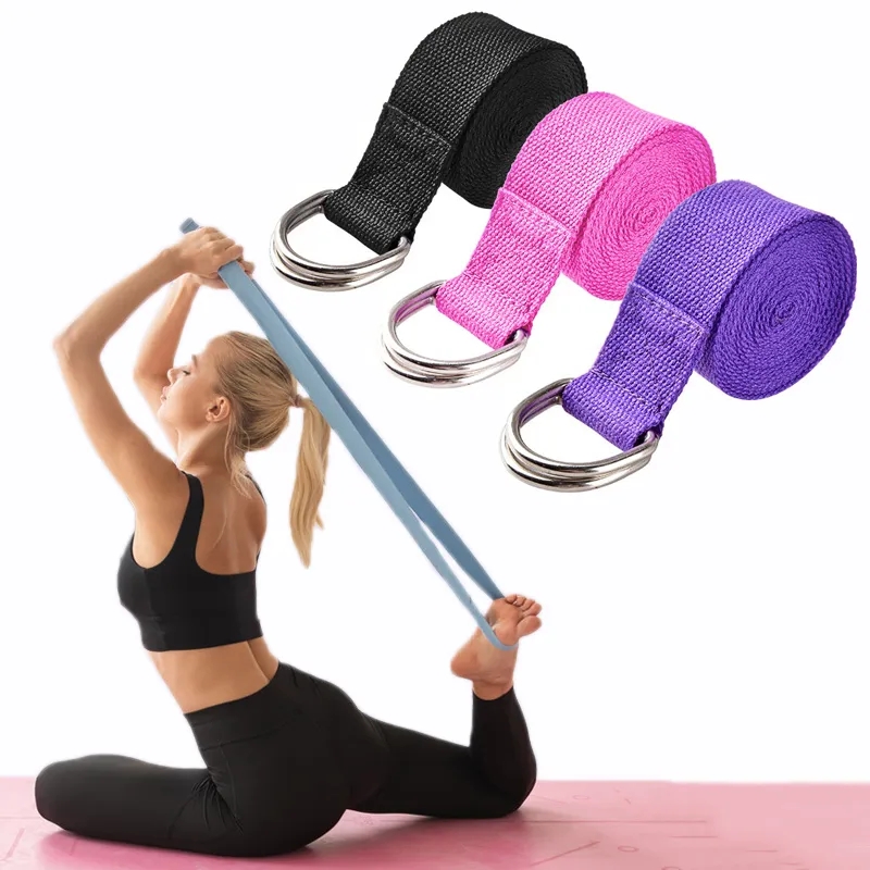 183*3.8cm cinta de yoga algodã - D Ring Strap avaliação e preço