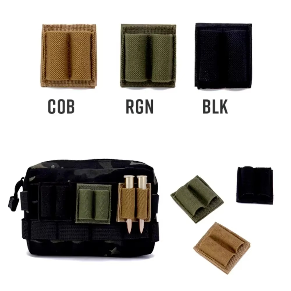 Suporte tático para 2 cartucho - Velcro Hook Loop avaliação e preço