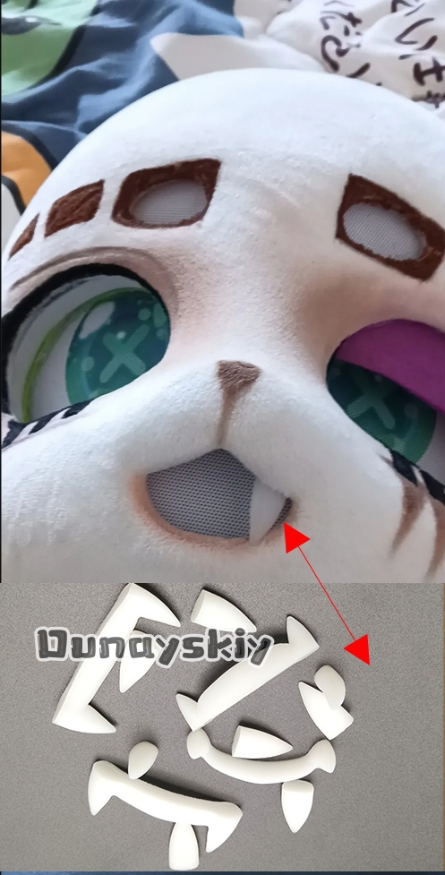 Peludo impressão 3d kemono fur - Cosplay Prop 3D Print Settings avaliação e preço