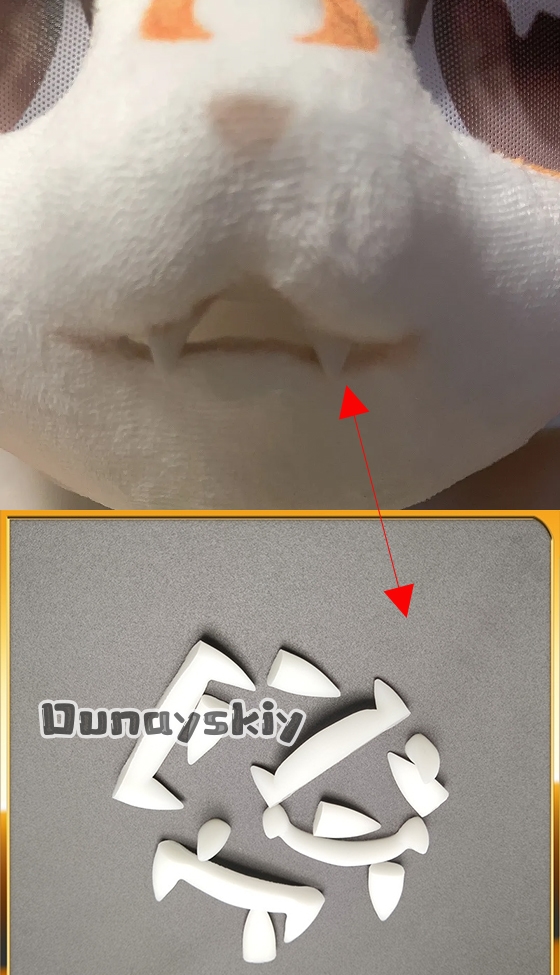 Peludo impressão 3d kemono fur - Cosplay Prop 3D Print Settings avaliação e preço