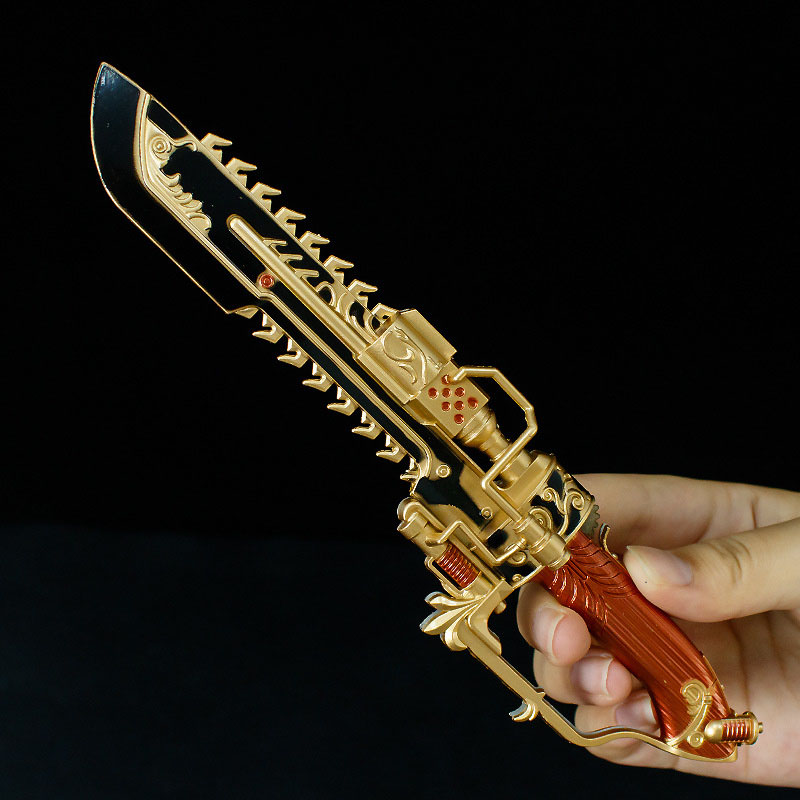 Novo Modelo de Merchandising d - Bloodborne Cosplay Prop avaliação e preço