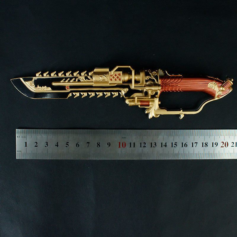 Novo Modelo de Merchandising d - Bloodborne Cosplay Prop avaliação e preço