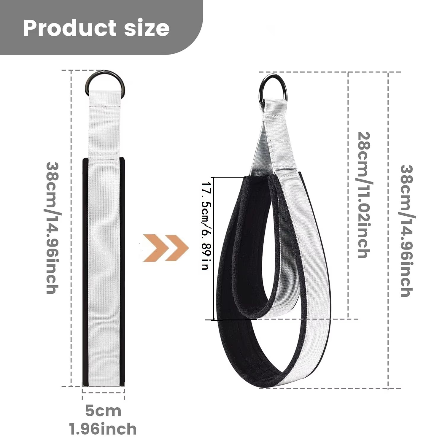 Correias de Exercício para Mão - D Ring Strap avaliação e preço